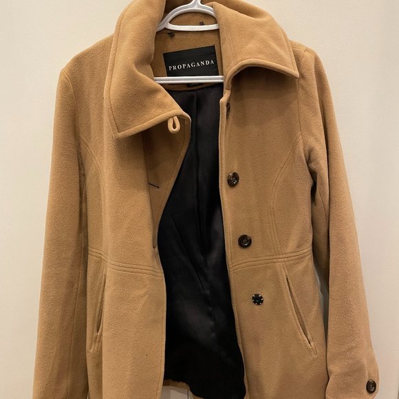 Propaganda beige winter jacket - Picture 3 of 3